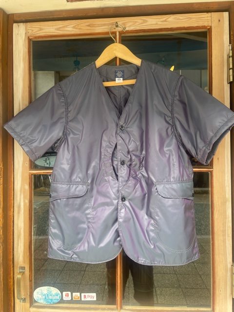 POB ROYAL TRAVELER SHIRT・TAFFETA w/THINSULATE NAVY