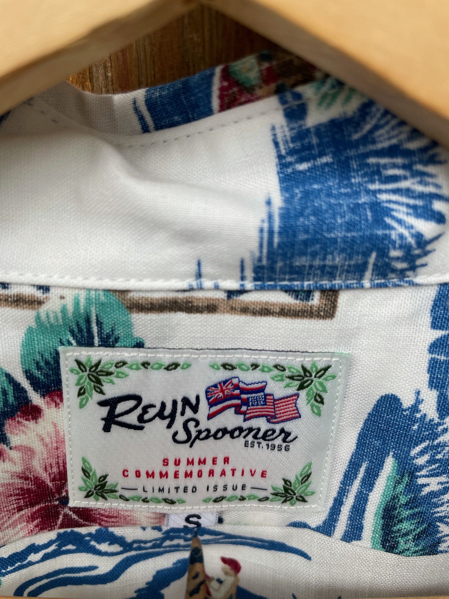 REYN SPOONER-6469 SUMMER COMMEMORATIVE 2022-LIMITED FULLOPEN L/S