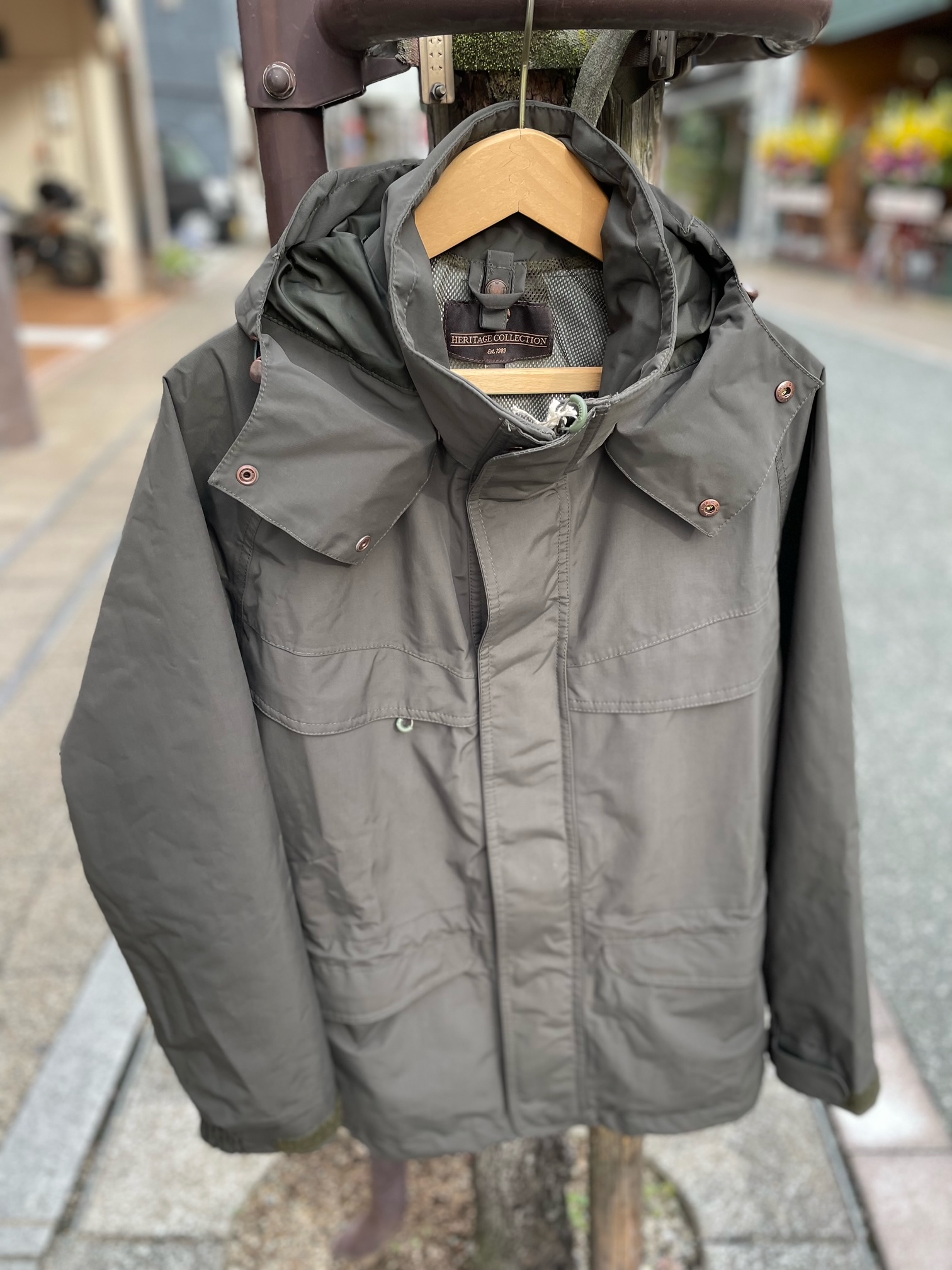 KEELA-KINTYRE JACKET-MOSS - Little Island / リトルアイランド ...