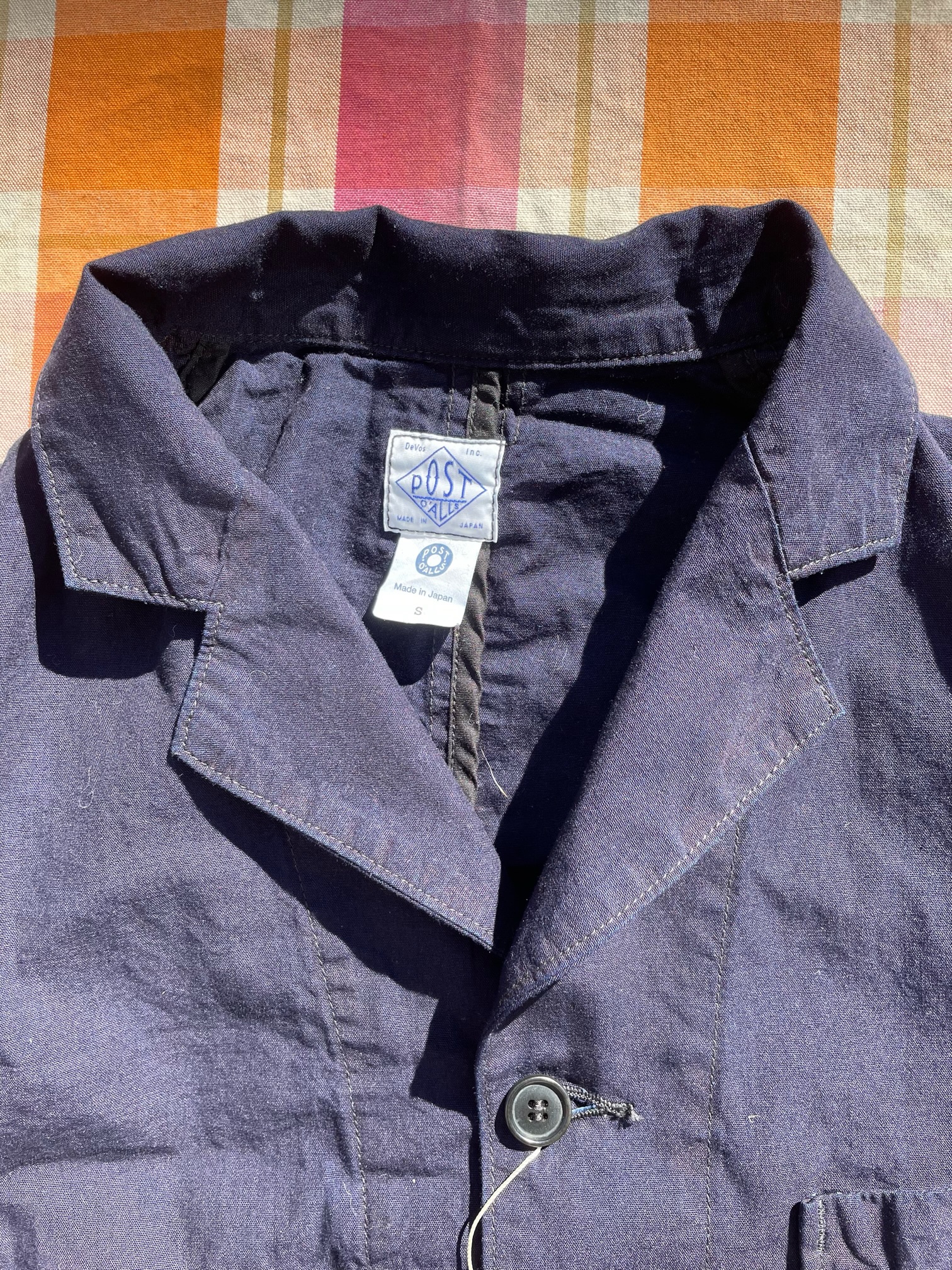 PO-3116 OK RIDER4-VINTAGE SHEETING-INDIGO - Little Island / リトル 