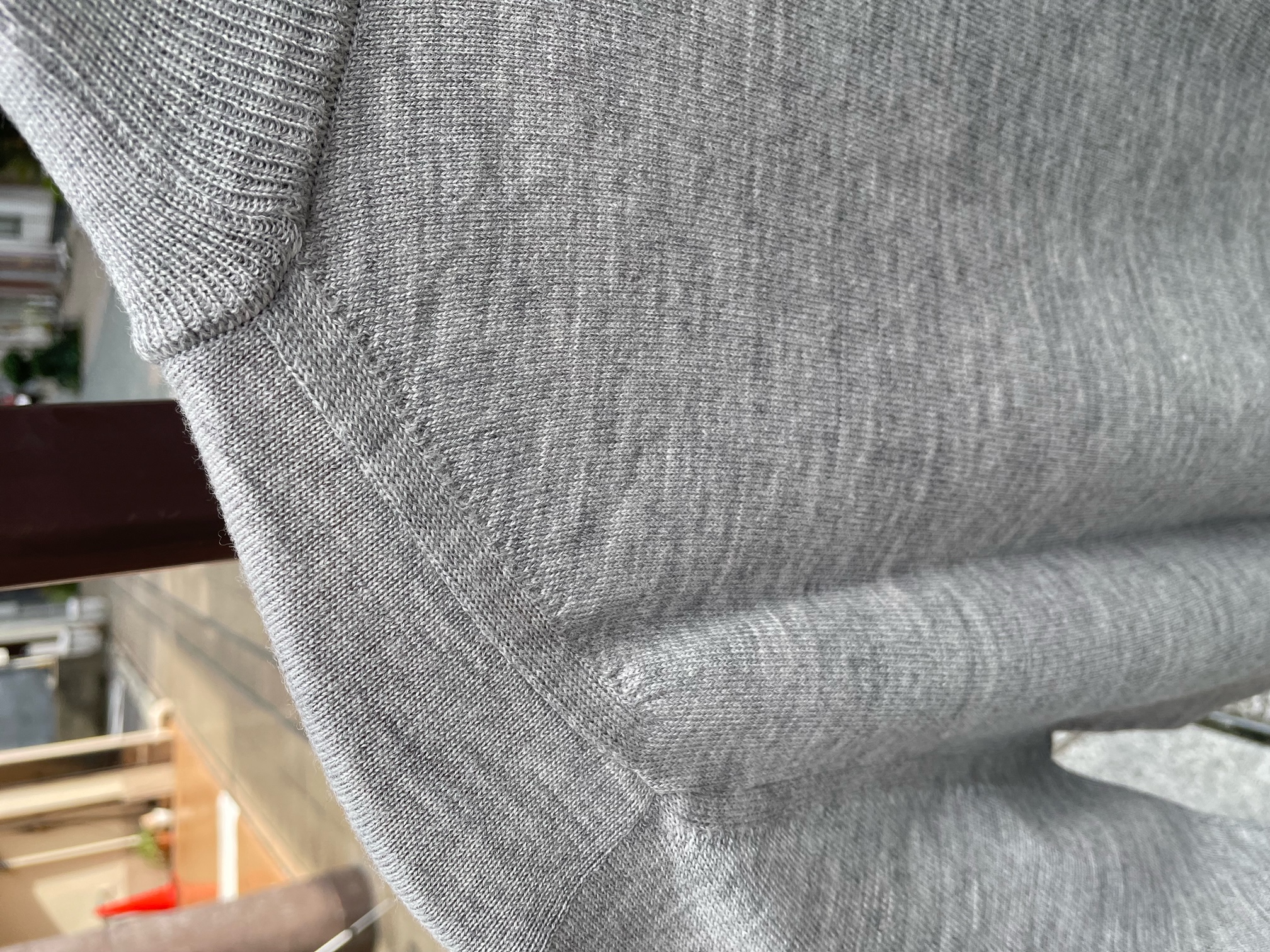 【新品】ムーンキャッスル⭐︎ WOOL HEAVY WEIGHT MOCKNECK Men's Carefree Unshrinkable Mockneck Shirt