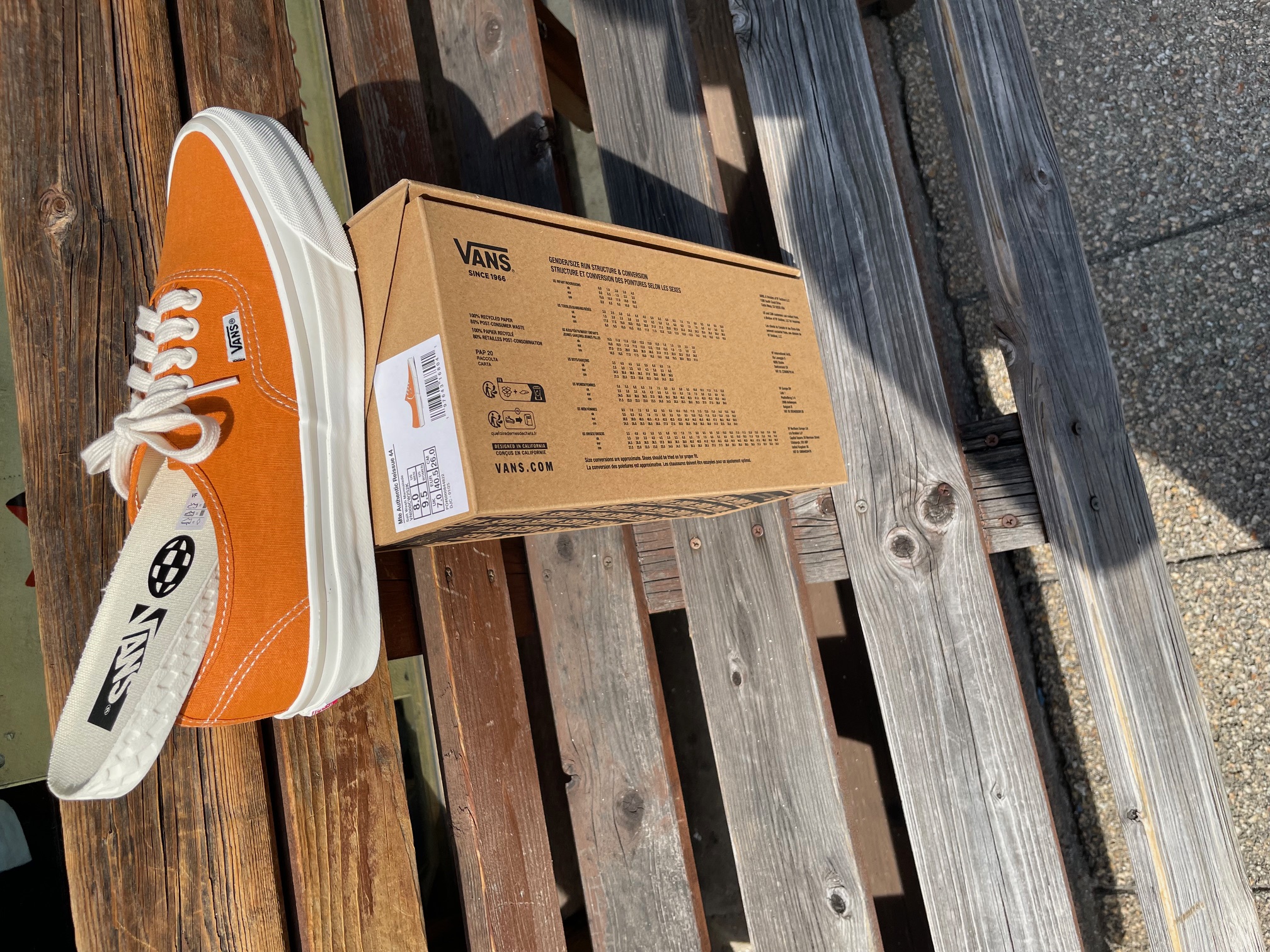 国内配送 VANS AUTHENTIC REISSUE 44 SALT WASH MARMALADE Vans Authentic Reissue 44 Salt Wash Yellow - Vans shop online